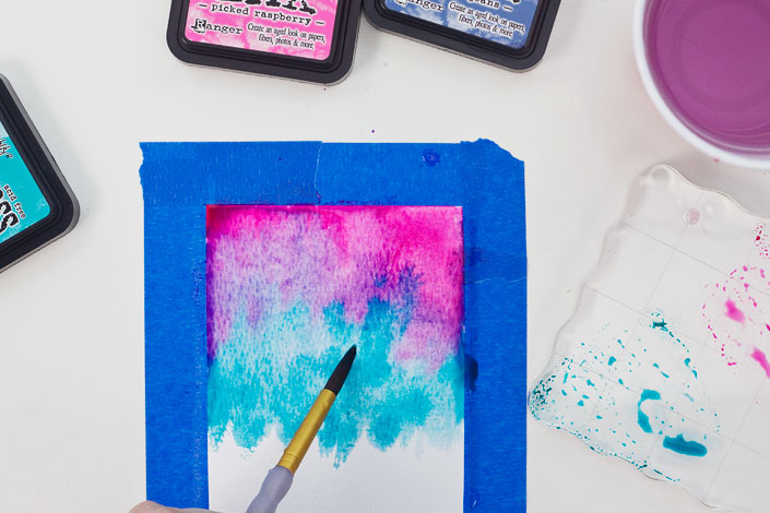 705x470 Bold Watercolor Birthday Card Tutorial