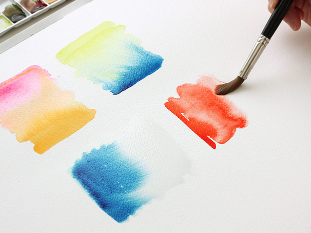 623x467 Watercolor Tutorial Part 2 Blending