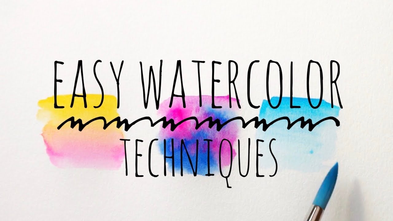 1280x720 Blending Watercolor Techniques For Beginners