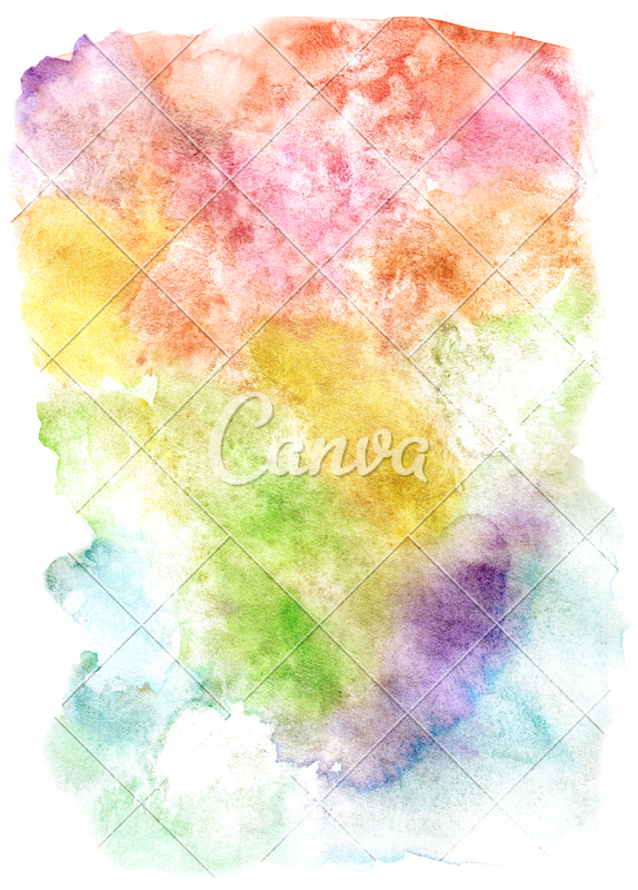 574x800 Watercolor Blob Of Colors