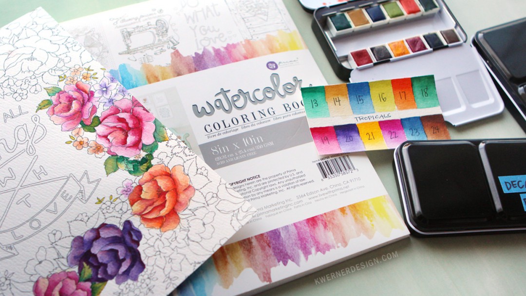 1080x608 New Watercolor Pan Sets From Prima Amp Coloring Book Review