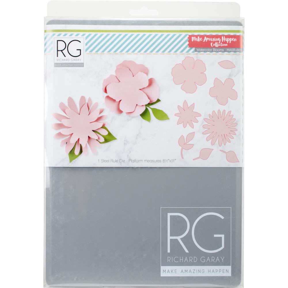 1000x1000 Make Amazing Happen, Watercolor Blooms Sa Scrapbook