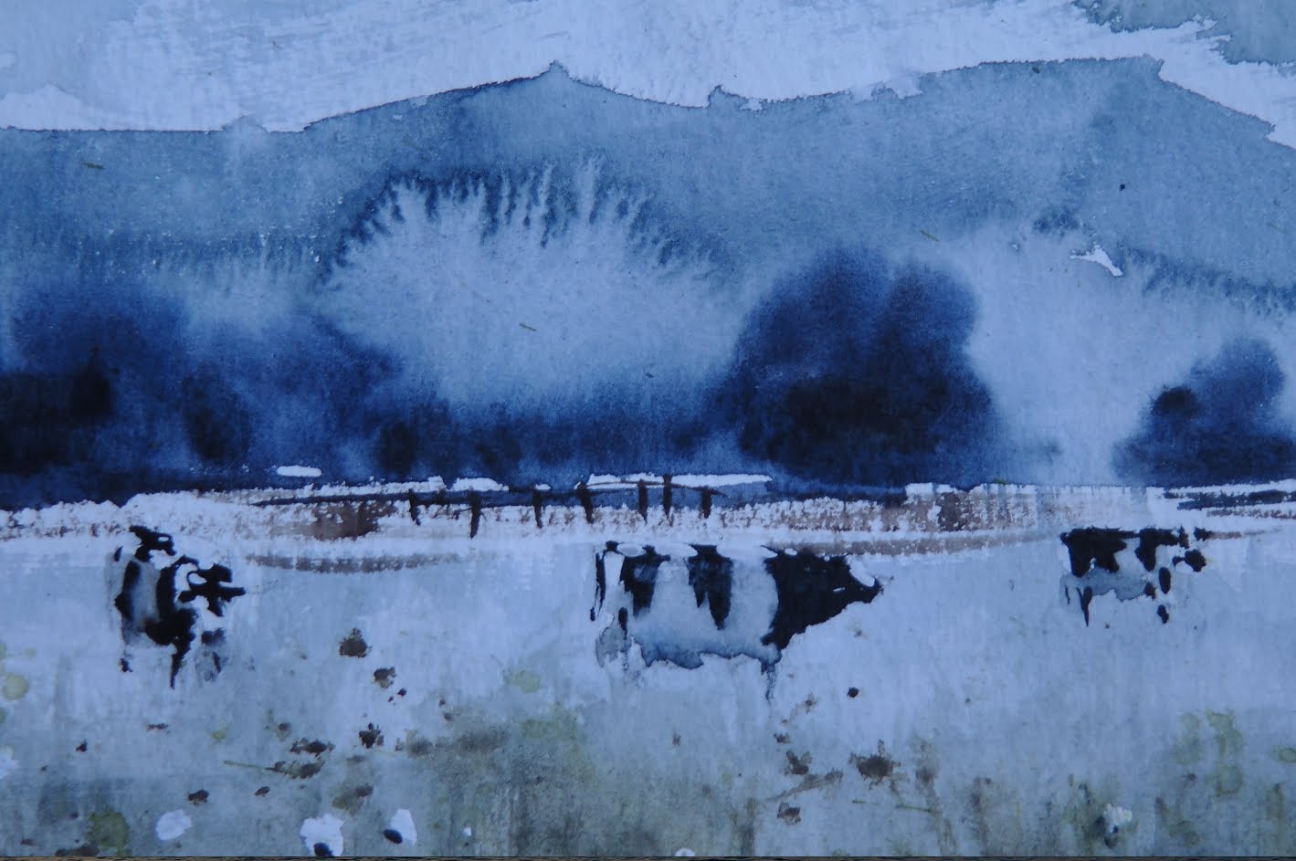 1419x943 Watercolor Special Effects , Blooms, Cauliflowers How To Control