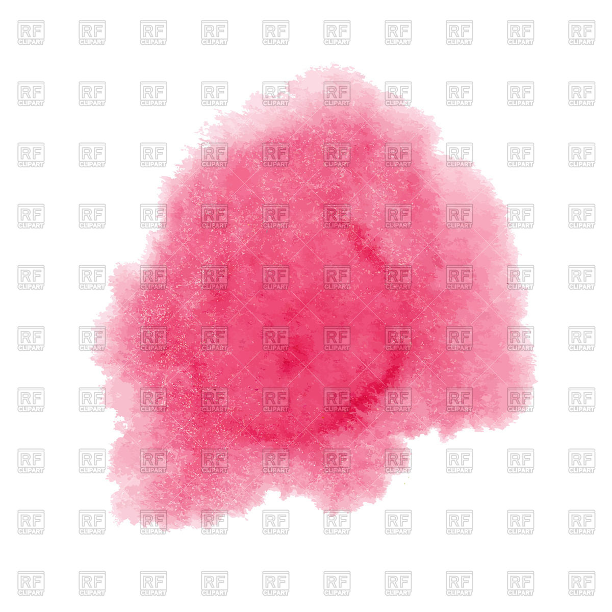 1200x1200 Pink Watercolor Blot Vector Image Vector Artwork Of Design