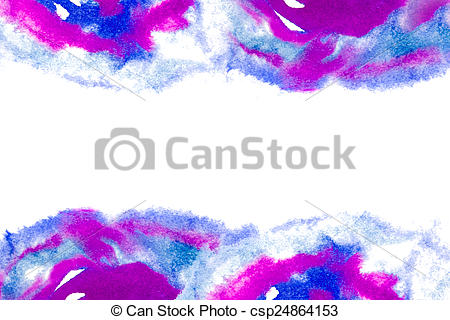 450x320 Purple Blue Blotches Watercolor Texture Background Isolated