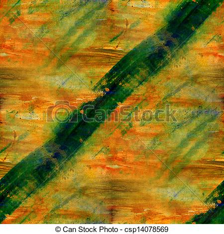 450x470 Seamless Painting Yellow Brown Green Watercolor With Bright
