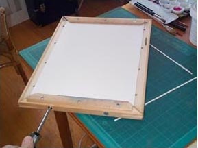 289x216 A Simple Watercolor Stretcher By Michael Mott