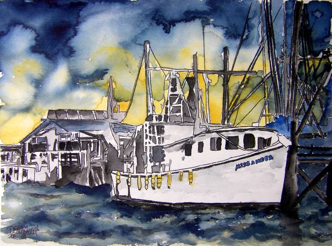 650x481 Stunning Boat Watercolor Painting Reproductions For Sale On Fine