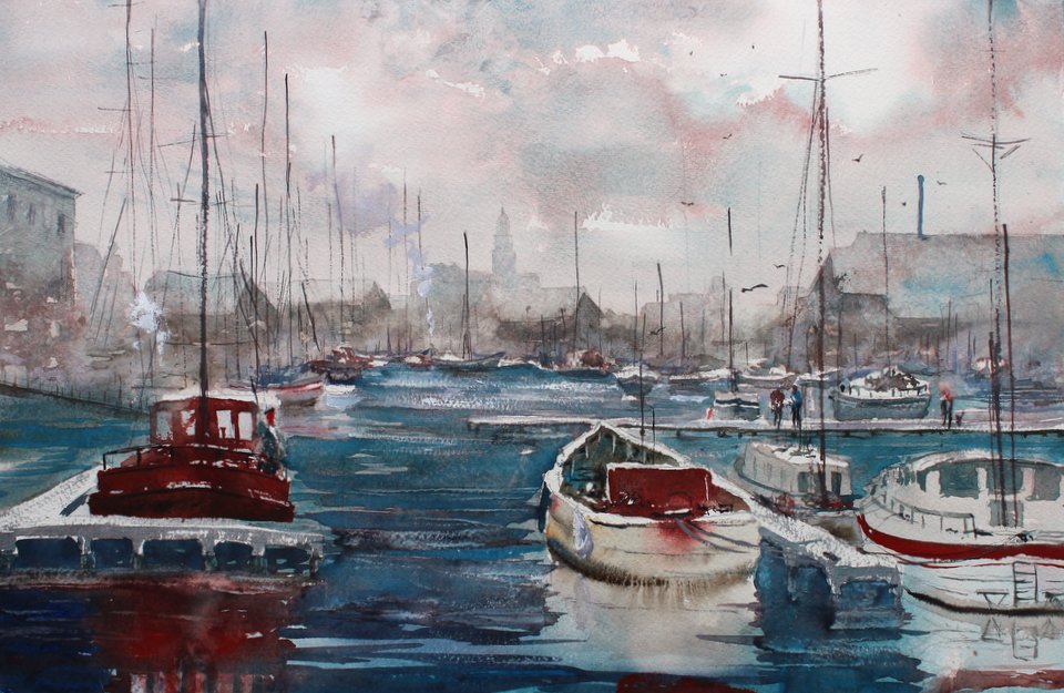 960x625 Watercolor Painting Tutorials