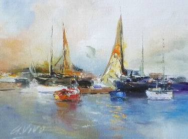 375x277 Boat Paintings For Sale Saatchi Art