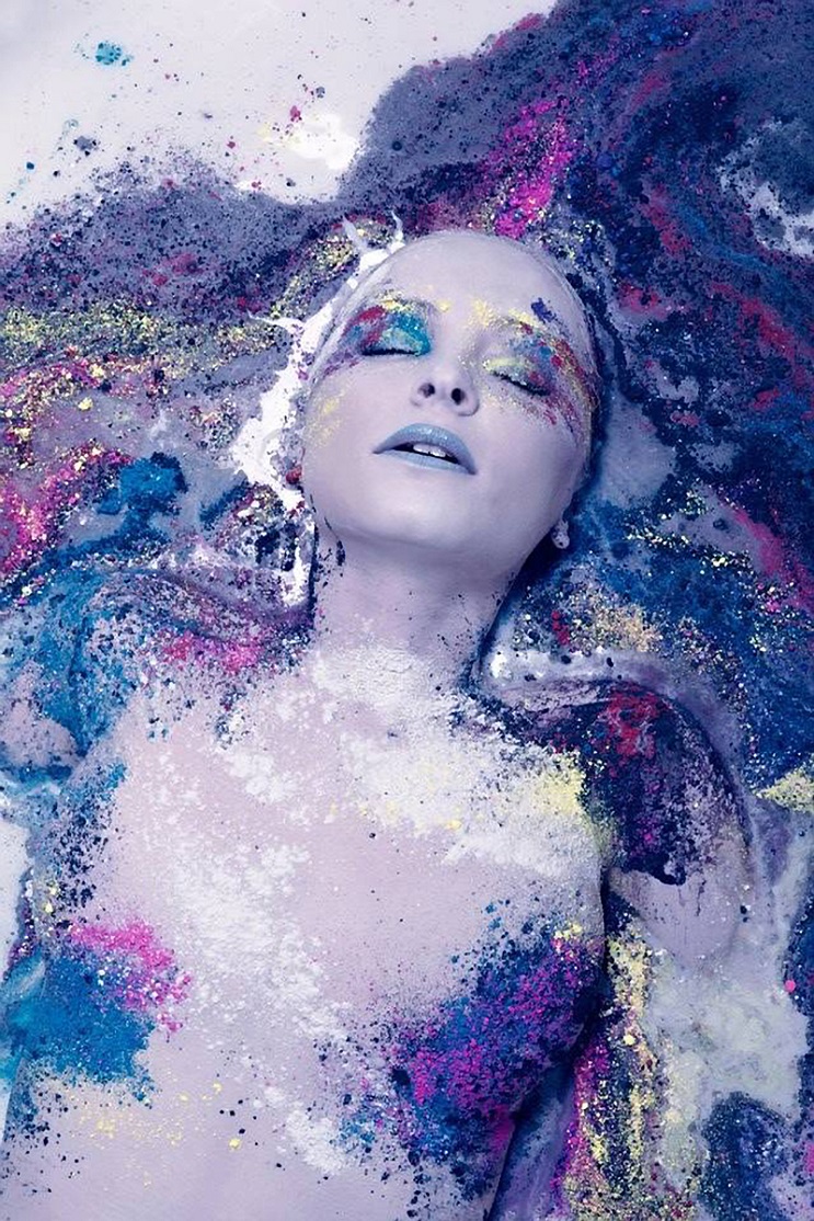 Watercolor Body Paint