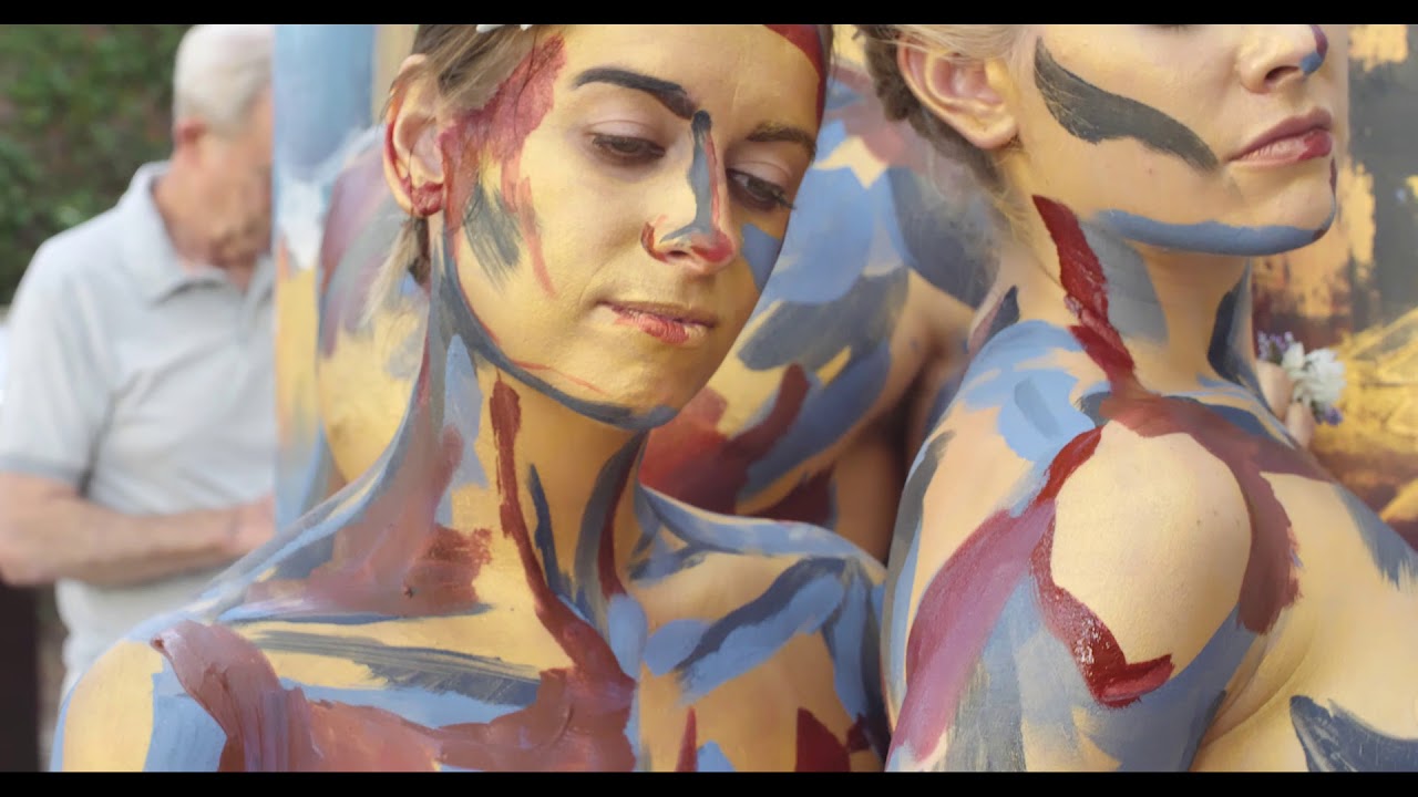 1280x720 Things They Carry, Charleston Spoleto Live Body Paint Installation