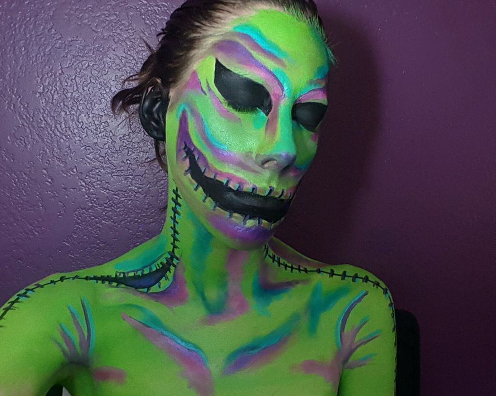 1024x818 Watercolor Oogie Boogie Body Paint 16 Steps (With Pictures)