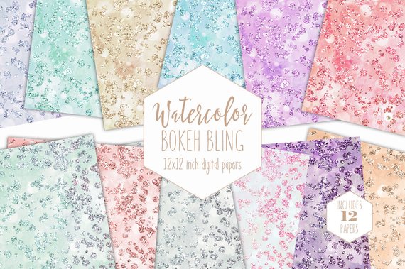 570x379 Gemstones Bling Digital Paper Pack Commercial Use Backgrounds Etsy