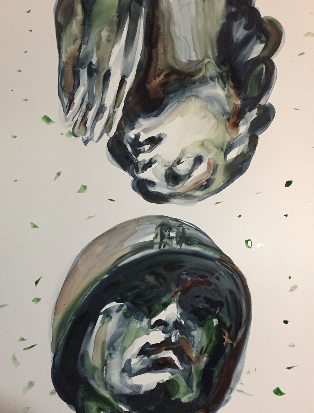 1000x1316 Beautiful Bones Diary Series, Fallen Soldier Dab Art