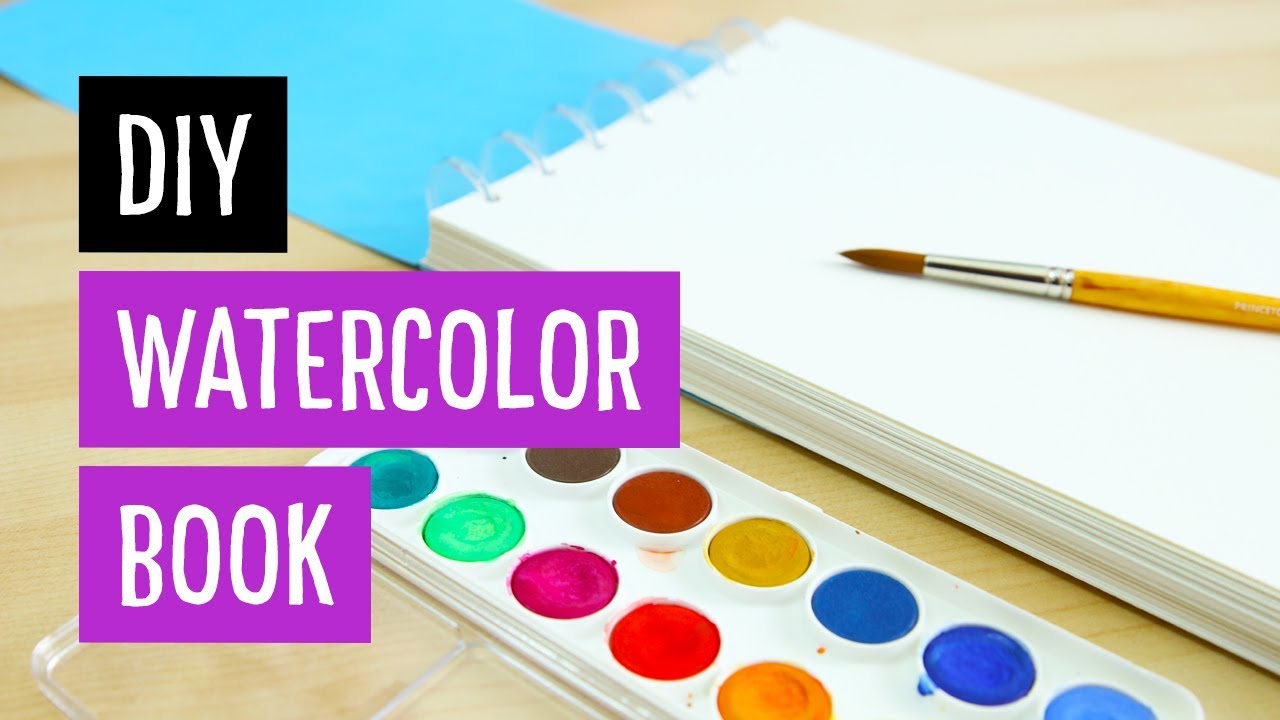 1280x720 Diy Watercolor Book Discbound Sea Lemon