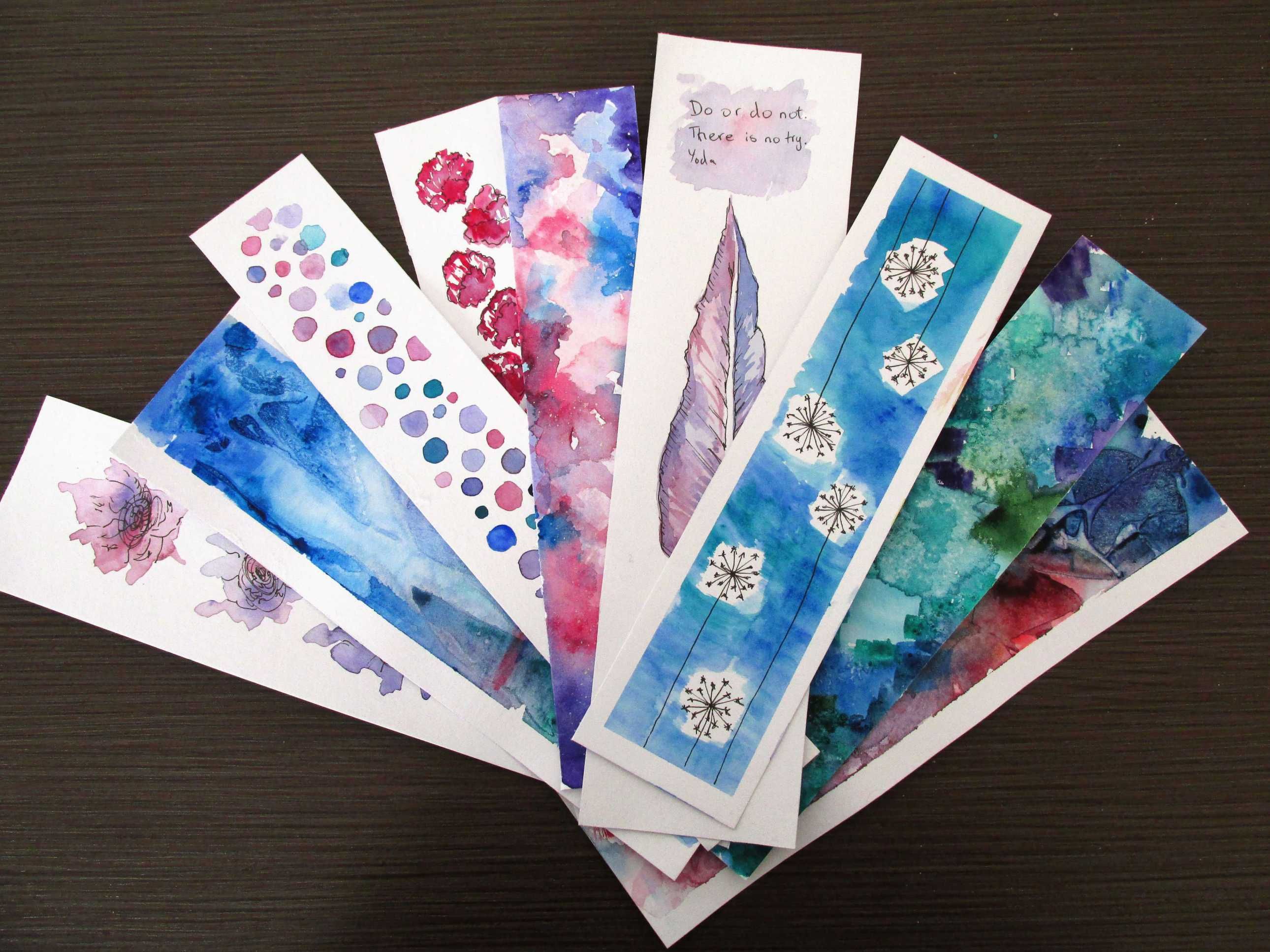 2580x1934 Handmade Watercolor Bookmarks + Steps Steemit