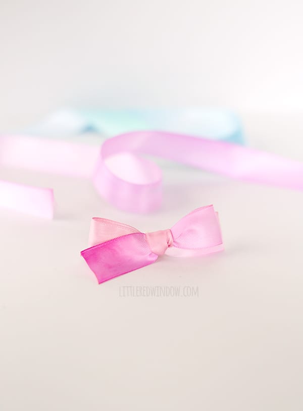600x814 Handpainted Watercolor Ribbon Bows