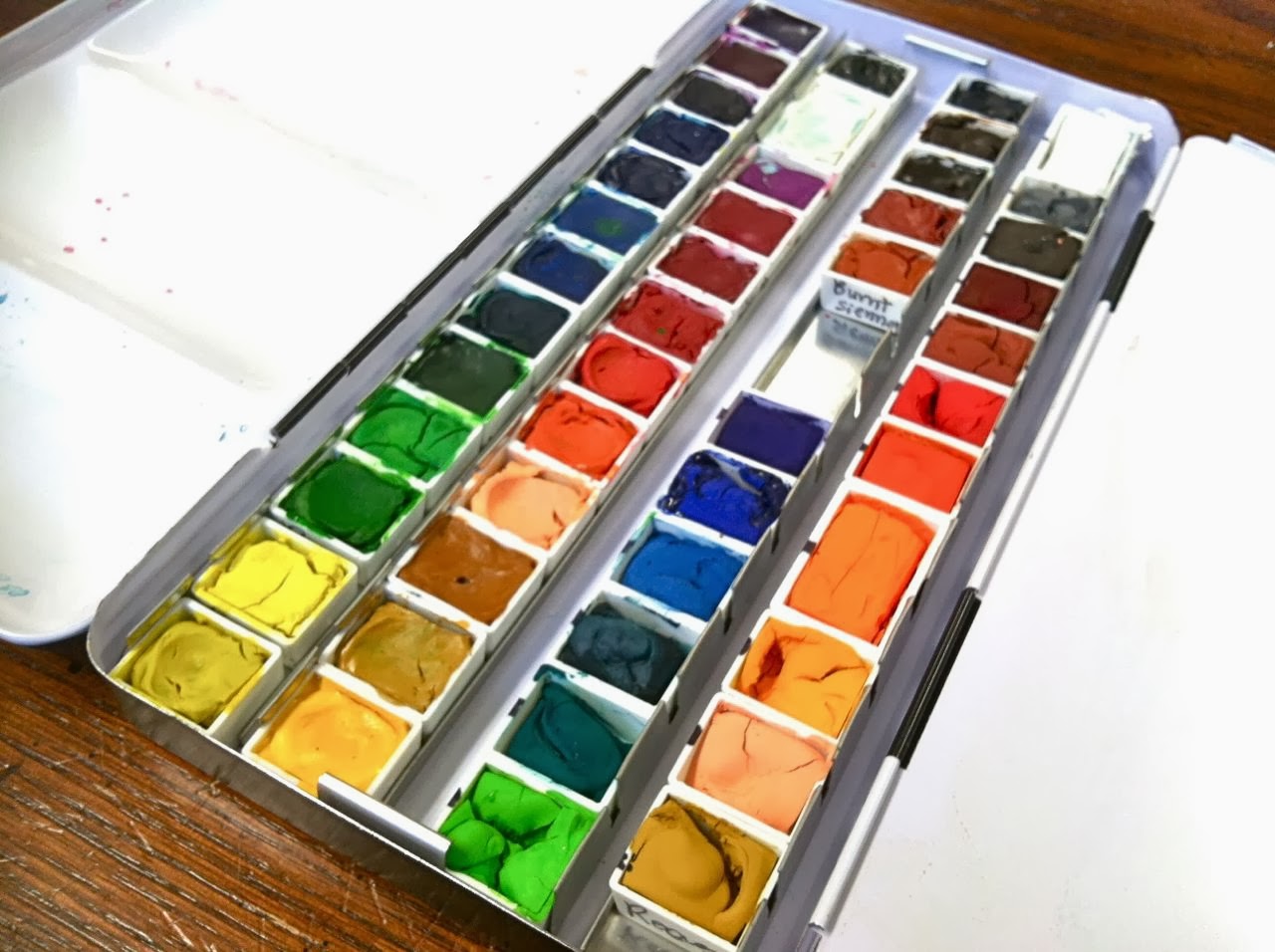 1280x956 Mish Mash Workspace Wednesday...creating Your Own Watercolor Palette