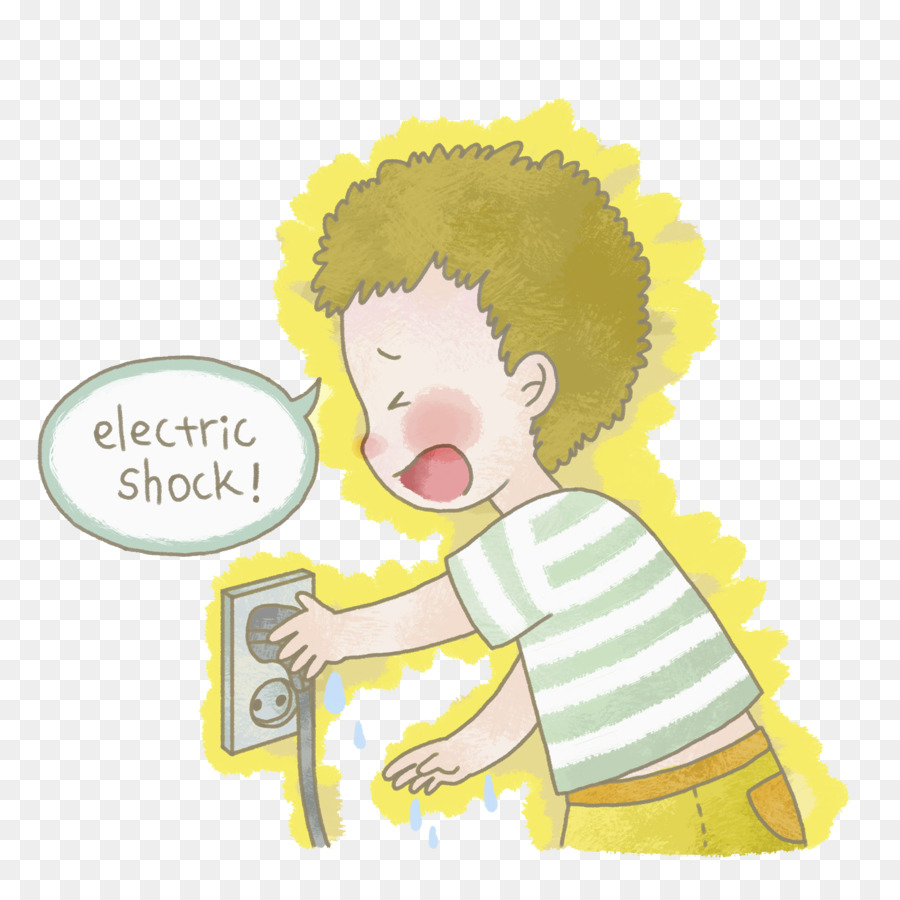 900x900 Electrical Injury Electricity Illustration