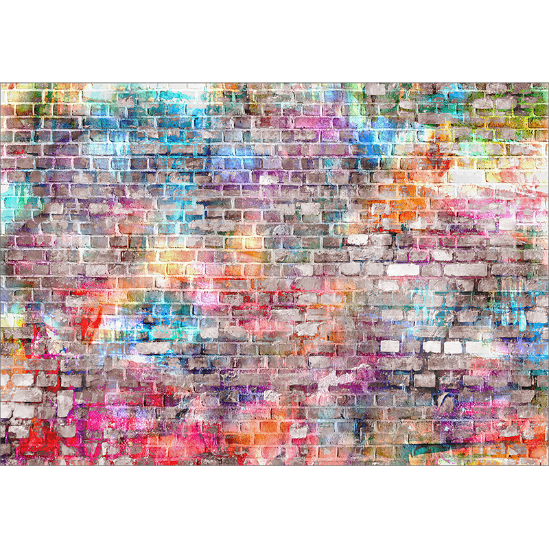 800x800 Allenjoy Photography Studio Funds Graffiti Brick Wall Colorful