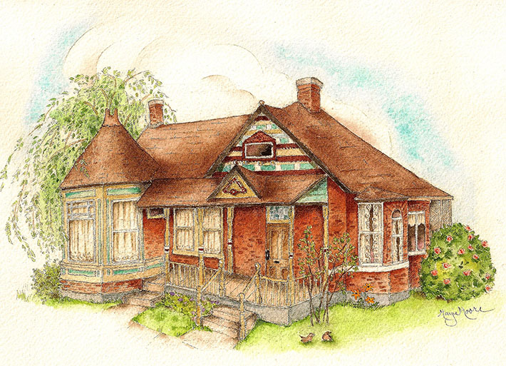 710x513 Learn How To Draw And Paint Brick With This Free Tutorial