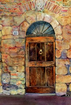 236x350 A Watercolor Brick Tutorial Watercolor Tutorials