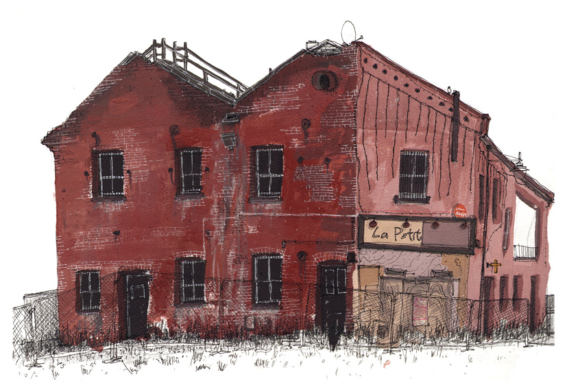 827x571 Old Bricks Urban Sketchers