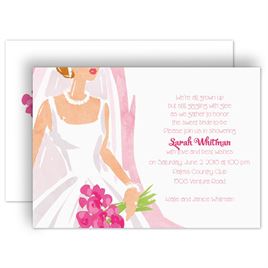 268x268 Watercolor Bridal Shower Invitations Invitations By Dawn