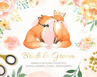 340x270 Watercolor Bridal Etsy