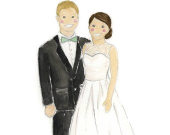 340x270 Wedding Watercolor Etsy