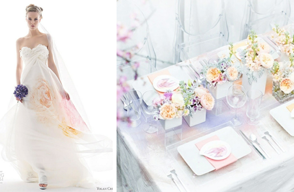 590x385 Watercolor Wedding Ideas