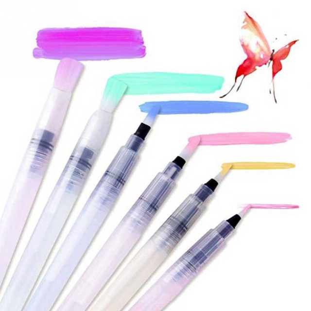 640x640 36pcs Watercolor Brush Pen Aquarelas Painting Brush Set Water