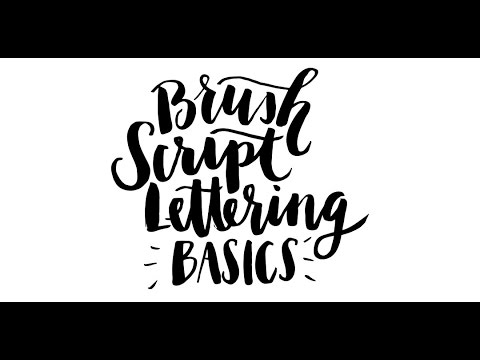 480x360 Brush Script Lettering Basics