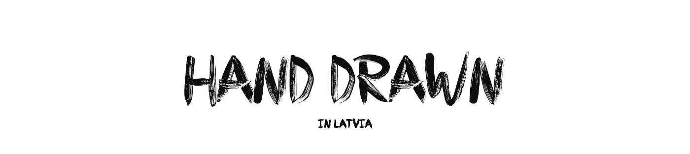 1400x313 Plume Free Brush Font