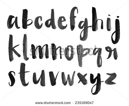 450x370 11 Watercolor Brush Fonts