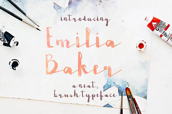 590x393 20 Gorgeous Watercolor Fonts That Will Amaze You Pixel Curse