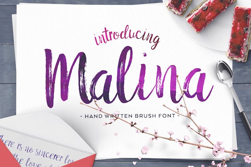 800x532 22 Beautiful Brush Fonts For Artistic Designs