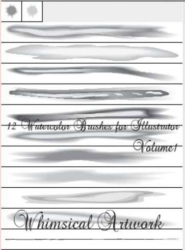 363x490 Free 12 Watercolor Art Brushes