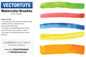 300x200 A Huge Compilation Of 60 Free Illustrator Brushes