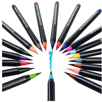 350x350 20 Watercolor Art Markers Watercolor Brush Pen Set Vivid