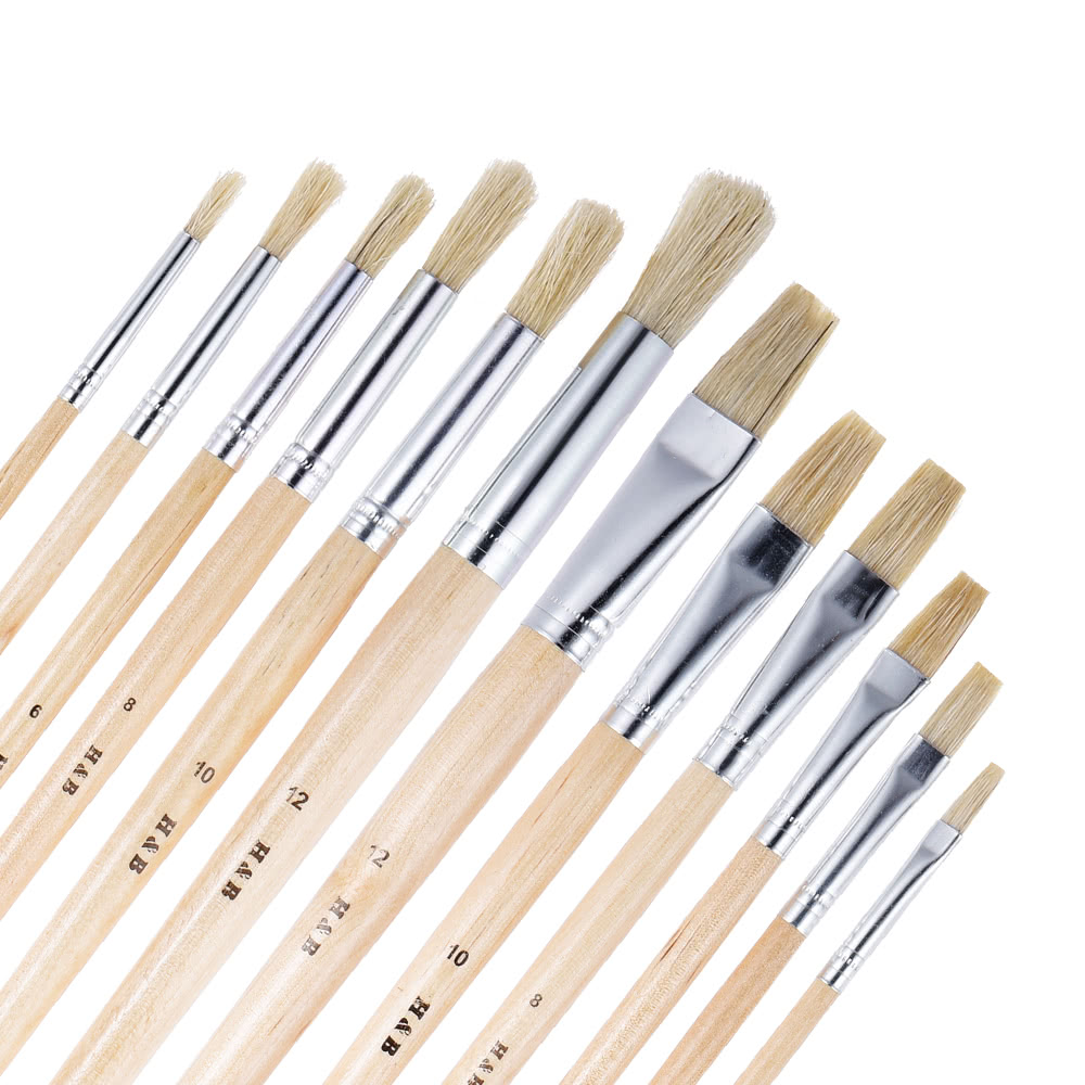 1000x1000 24pcs Watercolor Gouache Oil Acrylic Painting Paint Brush