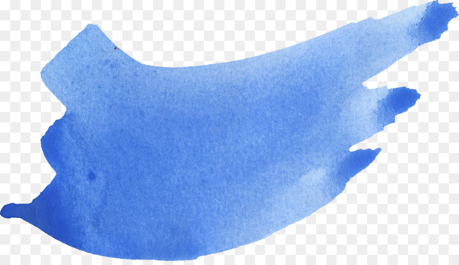 900x520 Cobalt Blue Turquoise Watercolor Painting