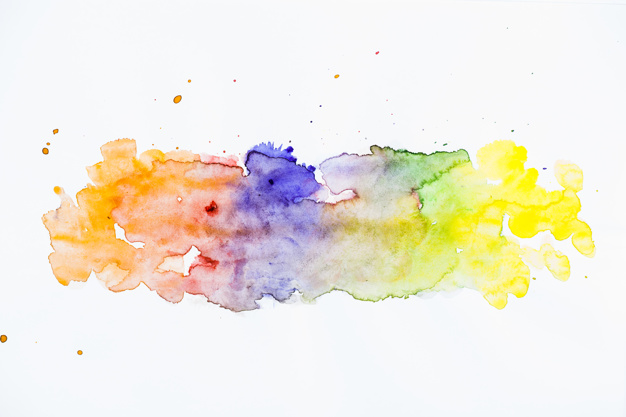 626x417 Vivid Watercolor Brush Stroke Texture Background Photo Free Download