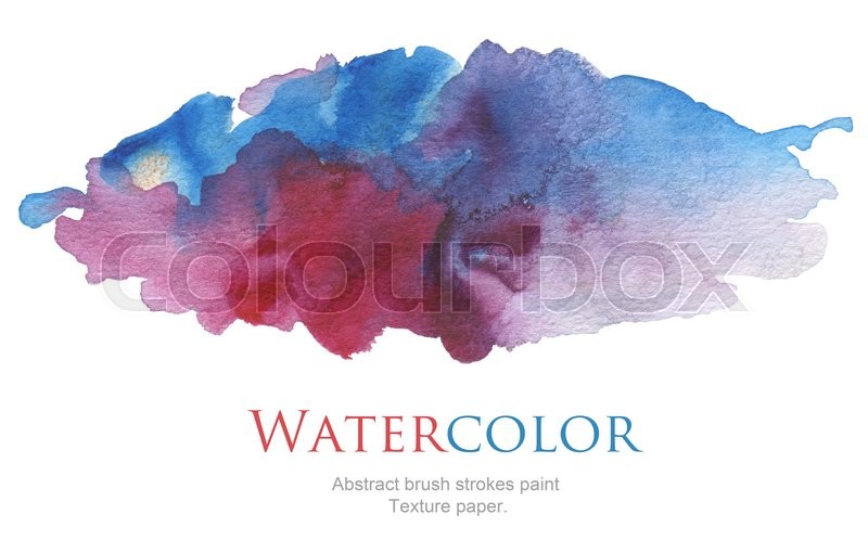 800x498 Abstract Acrylic And Watercolor Brush Strokes Painted Background