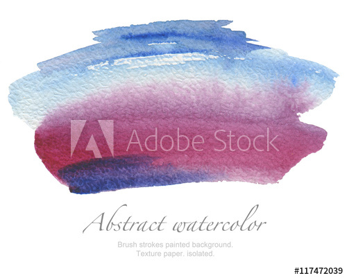 500x401 Abstract Watercolor Brush Strokes Painted Background. Texture Pa