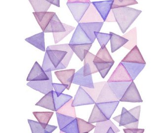 340x270 Bubble Art Print. Watercolor Bubbles Painting. Abstract Blue Etsy