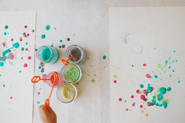 625x416 Diy Watercolor Bubble Art Cakies Watercolour