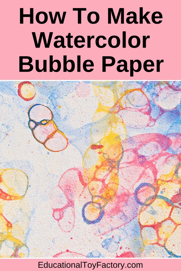 600x900 How To Make Bubble Paper