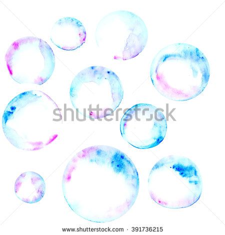 450x470 Watercolor Bubbles Illustration Art Instruction